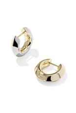Kendra Scott Mikki Mixed Metal Huggie Earrings