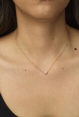 Kendra Scott Mini Elisa Satellite Pendant Necklace Gold Azalea Illusion