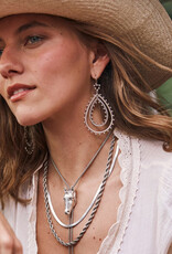Kendra Scott Kassie Chain Necklace in Vintage Silver