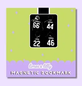 limes & Lilly Briar Hockey Jerseys Magnetic Bookmark
