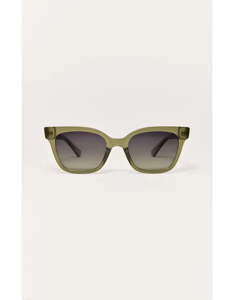 Z Supply High Tide Olive - Gradient Polarized Sunglasses
