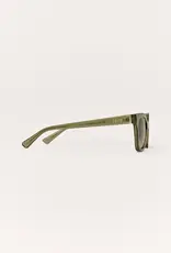 Z Supply High Tide Olive - Gradient Polarized Sunglasses