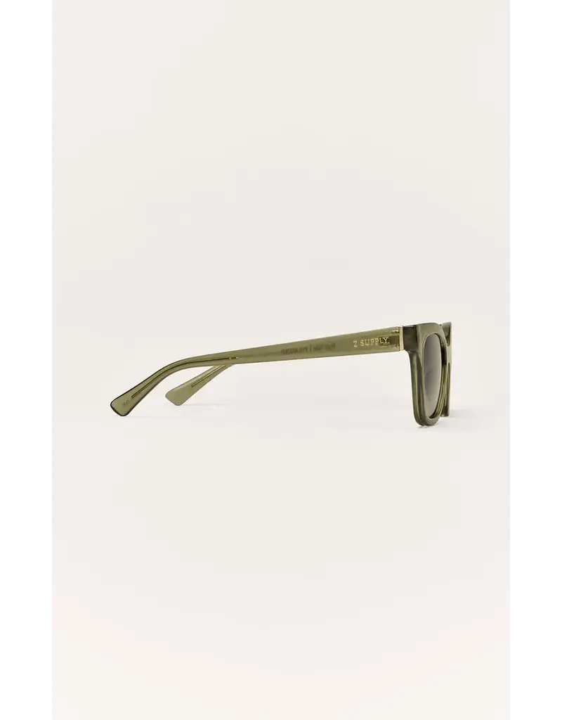 Z Supply High Tide Olive - Gradient Polarized Sunglasses