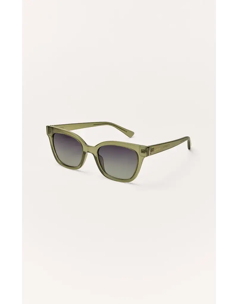Z Supply High Tide Olive - Gradient Polarized Sunglasses