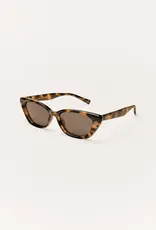 Z Supply Staycation Brown Tortoise - Brown Polarized Sunglasses