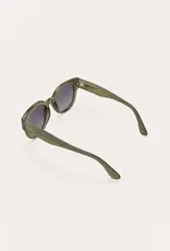 Z Supply Lunch Date Olive - Gradient Polarized Sunglasses