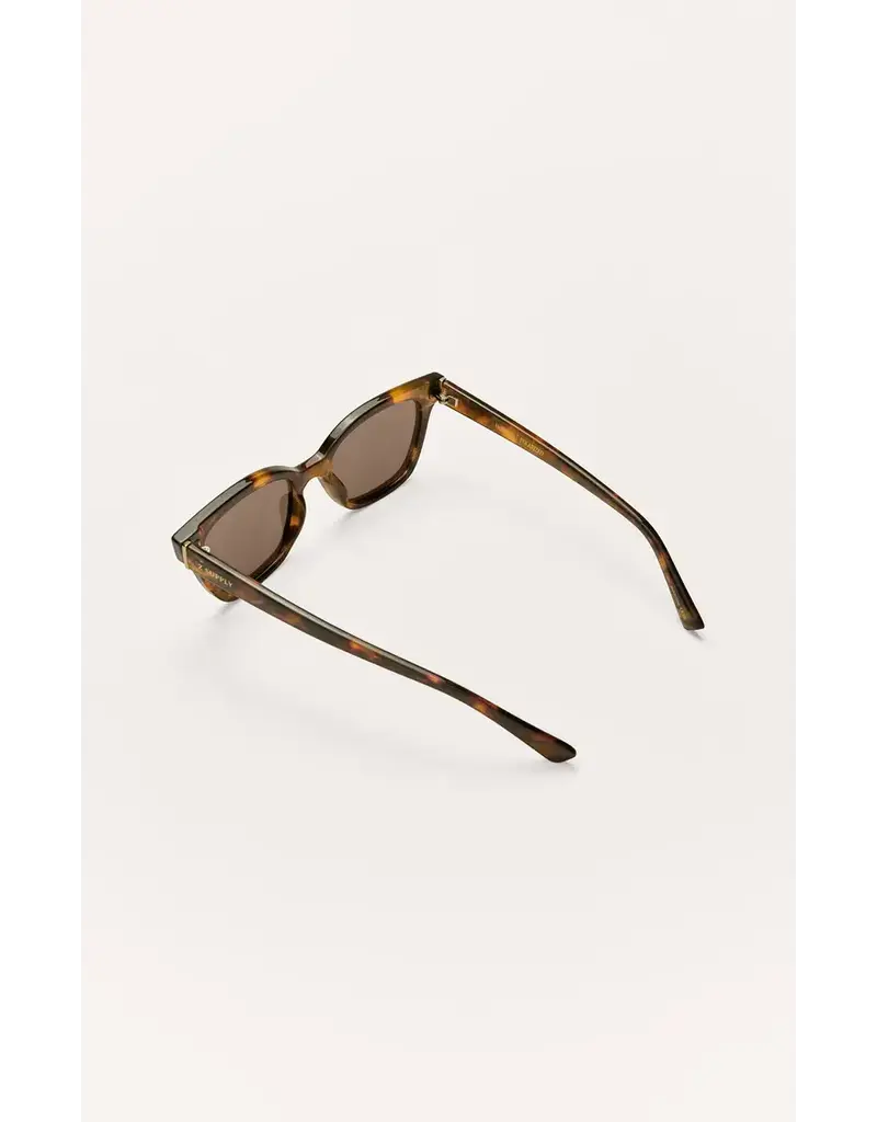 Z Supply High Tide Brown Tortoise - Brown Polar