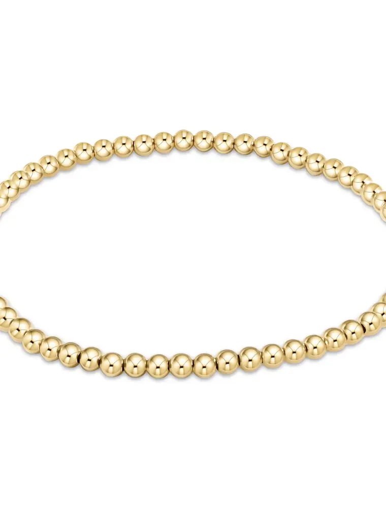 ENEWTON Classic Gold 3MM Bead Bracelet