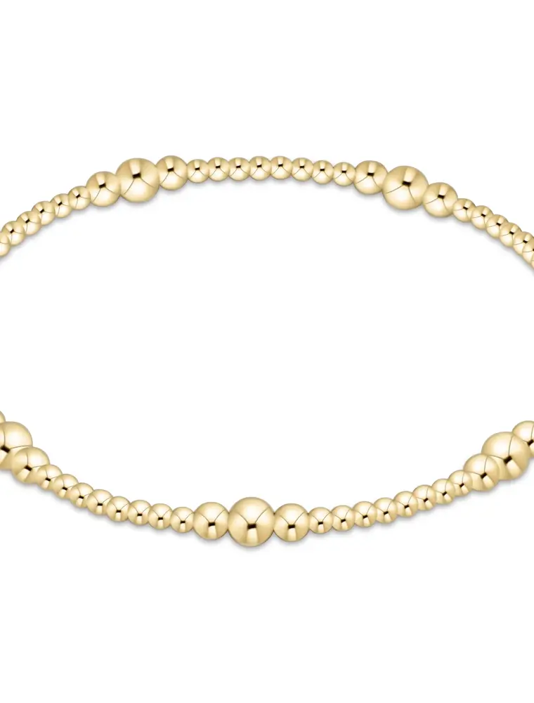 ENEWTON Purpose Gold 4MM Bracelet (small/medium)