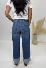 Just Black Denim Scissor Cut Wide Leg Denim