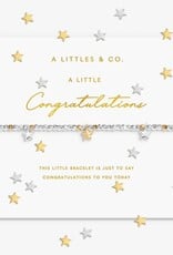 A Littles & Co. Sparkle Confetti Congratulations Bracelet
