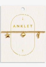 A Littles & Co. Anklet Shell Charms