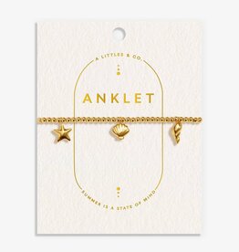 A Littles & Co. Anklet Shell Charms