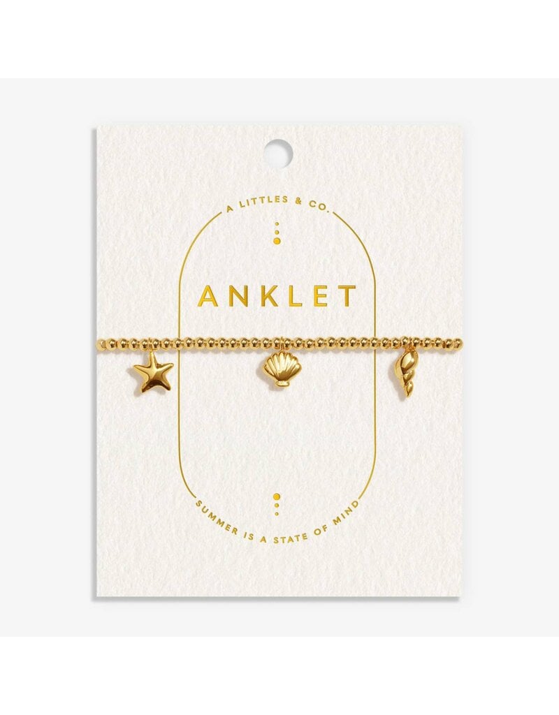 A Littles & Co. Anklet Shell Charms