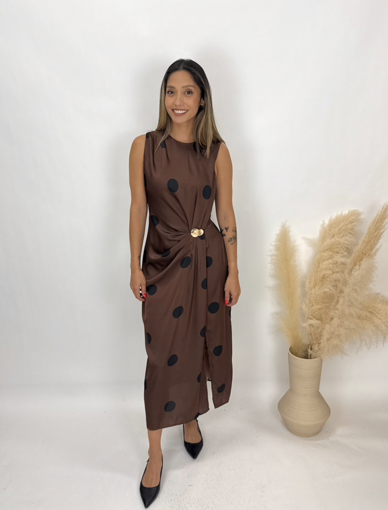 Entro Owens Polka Dot Dress