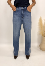 Just Black Denim Contrast Seam Wide Leg Jeans