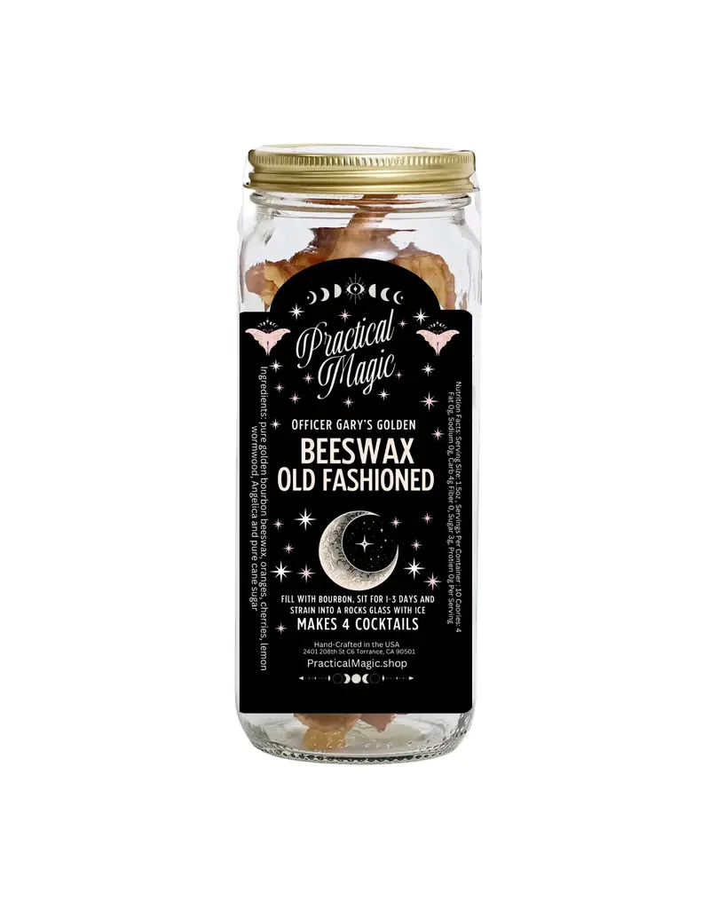 Practical Magic Apothecary & Craft Cocktails Beeswax Old Fashioned Craft Cocktail Infusion Kit