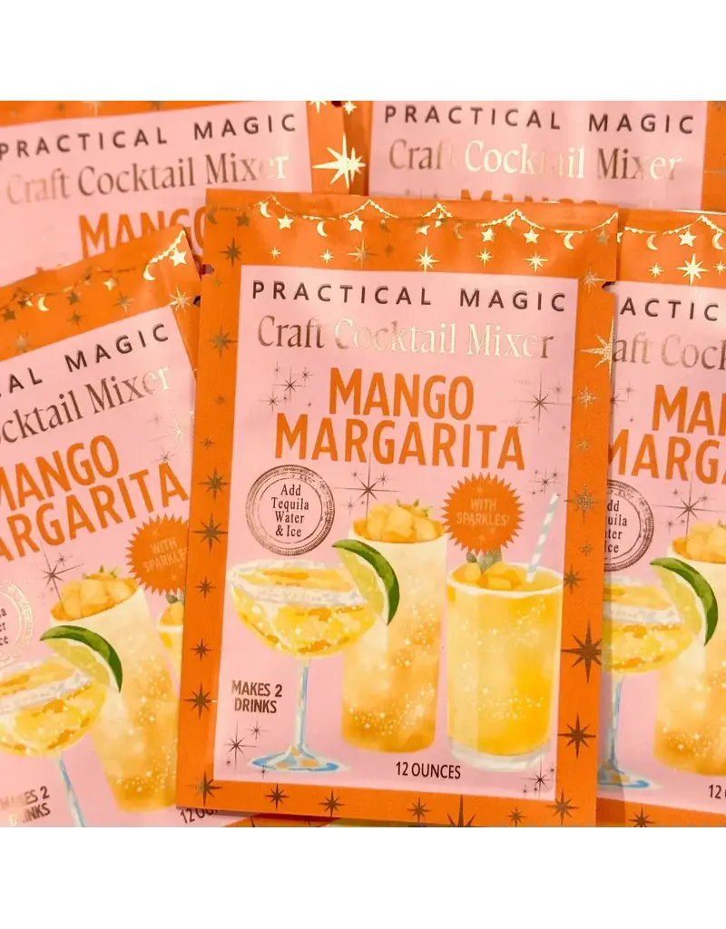 Practical Magic Apothecary & Craft Cocktails Mango Margarita Packet (makes 2 cocktails or mocktails)