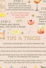 Practical Magic Apothecary & Craft Cocktails Midnight Margarita Craft Cocktail Infusion Drink Kit