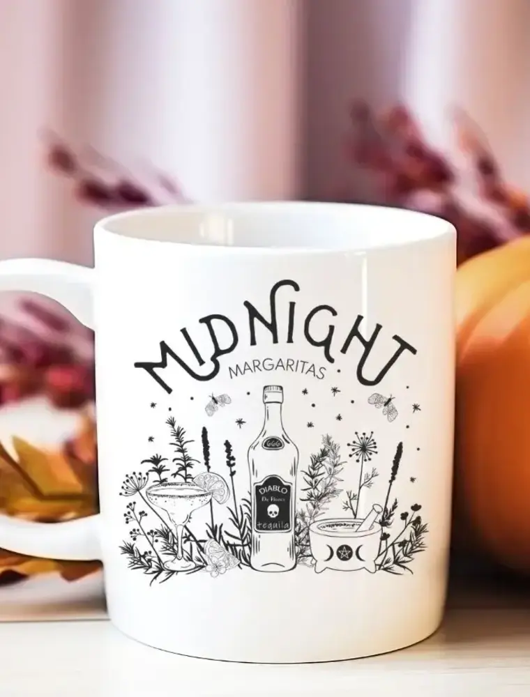 sisterray Midnight Margaritas Practical Magic Mug 11 oz.