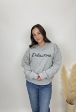 Custom Delaware Embroidered Sweatshirt