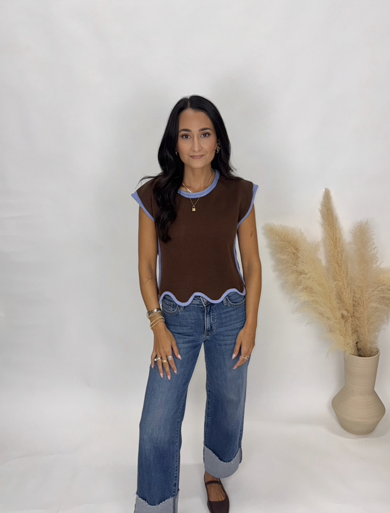 Entro The Olivia Contrast Sweater