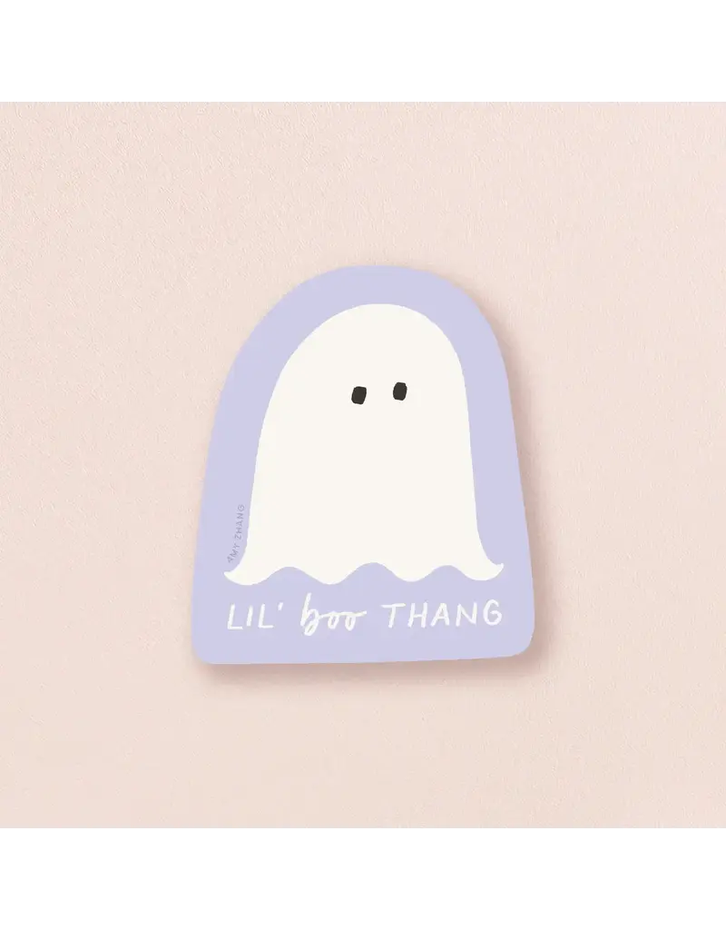 amy zhang Lil Boo Thang Ghost Sticker