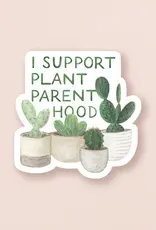 amy zhang Waterproof Plant Pun Feminist Sticker