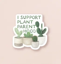 amy zhang Waterproof Plant Pun Feminist Sticker