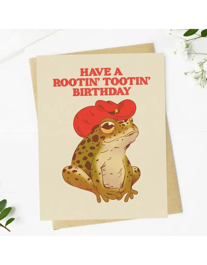 big moods Have a Rootin Tootin Birthday Greeting Card
