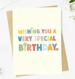 big moods Very Special Birthday Greeting Card