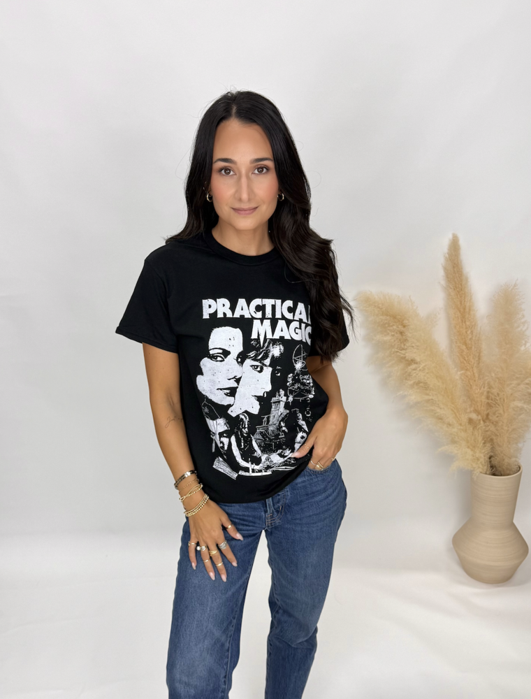 aj Practical Magic Vintage Graphic Tee