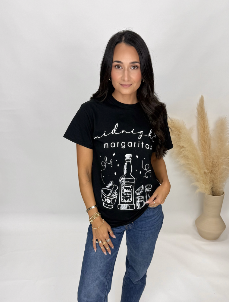 aj Midnight Margaritas Graphic Tee