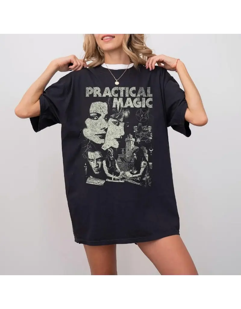 aj Practical Magic Vintage Graphic Tee