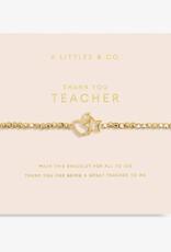 A Littles & Co. A Little Thank you Teacher Bracelet