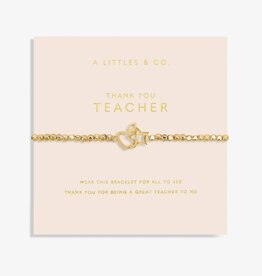A Littles & Co. A Little Thank you Teacher Bracelet