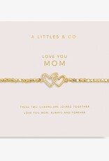A Littles & Co. Forever Yours Love You Mom A Little Bracelet