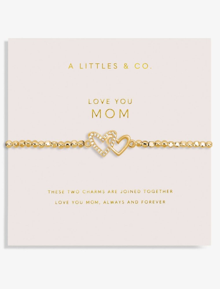 A Littles & Co. Forever Yours Love You Mom A Little Bracelet