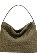 dipped shop Simple Woven Bag Olive