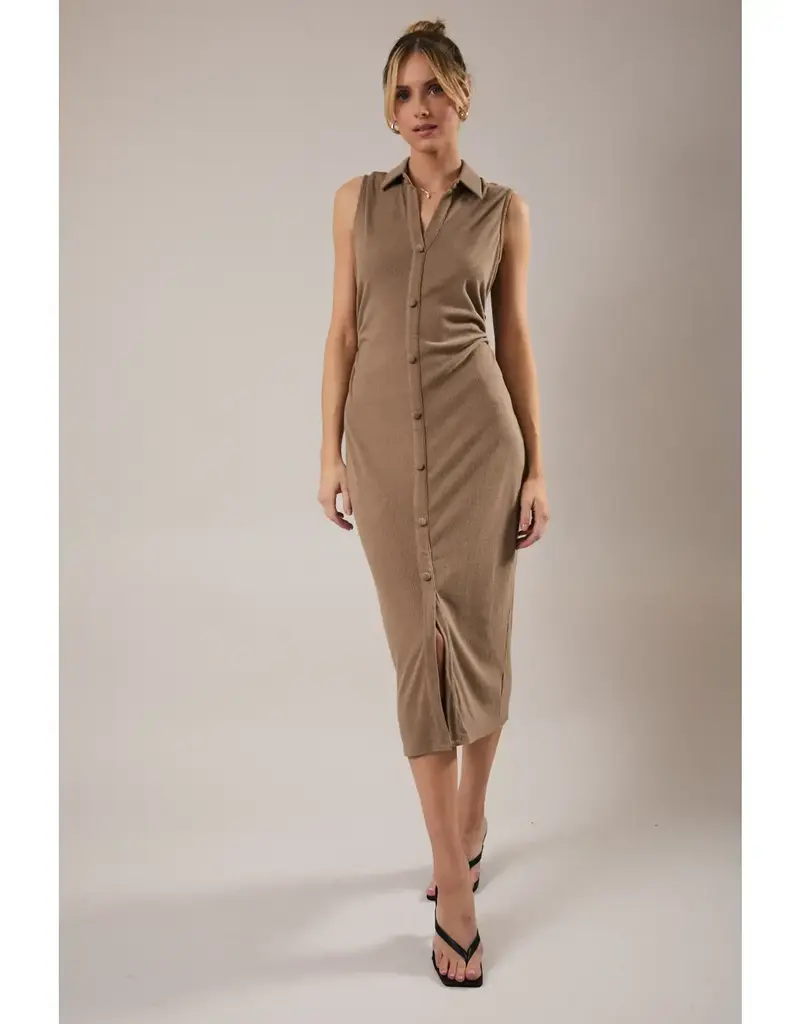 Sunday Edition The Evelyn Midi Dres