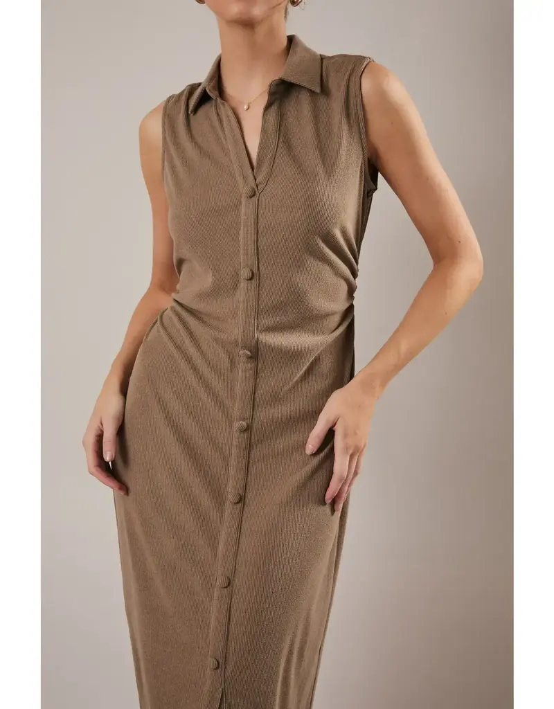 Sunday Edition The Evelyn Midi Dres