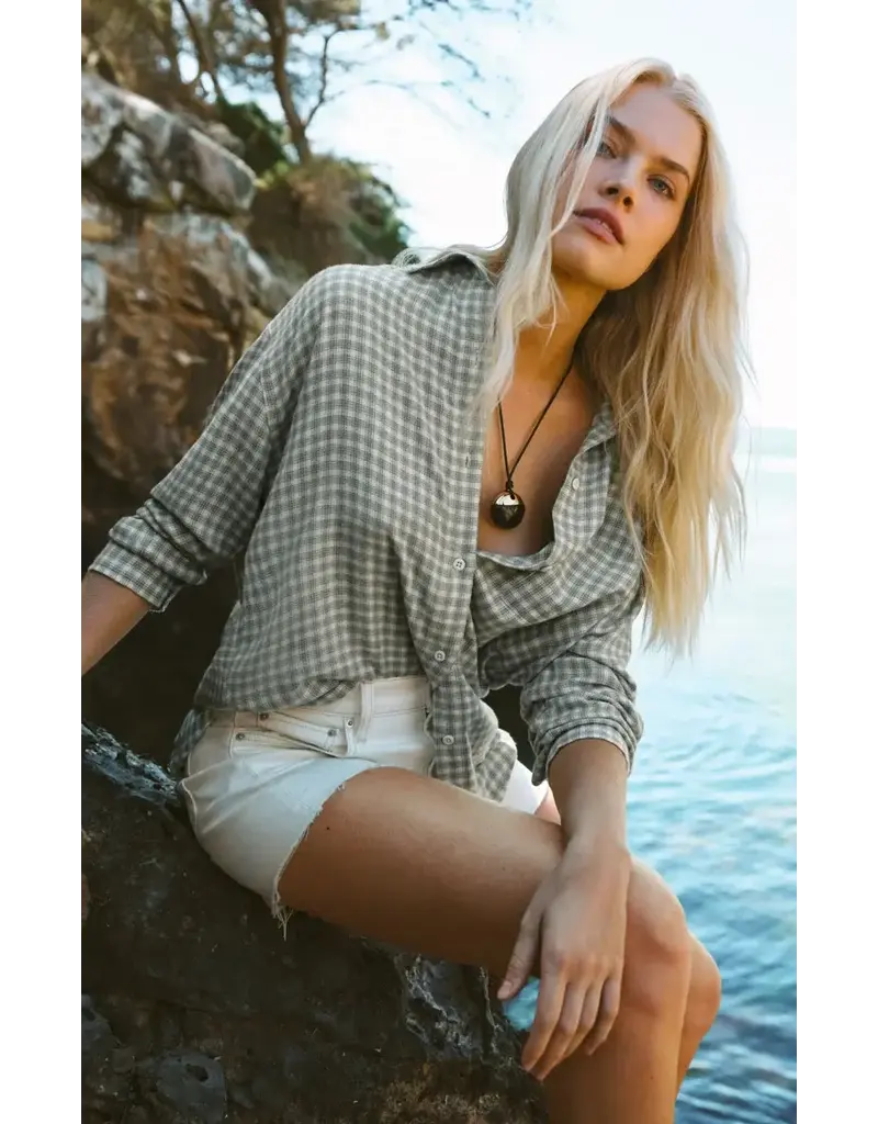 Z Supply River Plaid Button Up