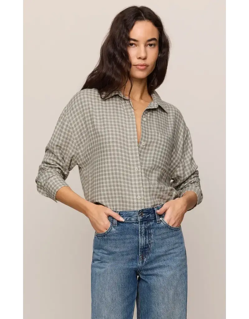 Z Supply River Plaid Button Up