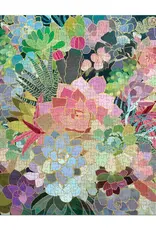 Chronicle Books Succulent Mosaic 500 Piece Puzzle