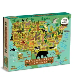 Chronicle Books National Parks of America 1000 Piece Puzzle
