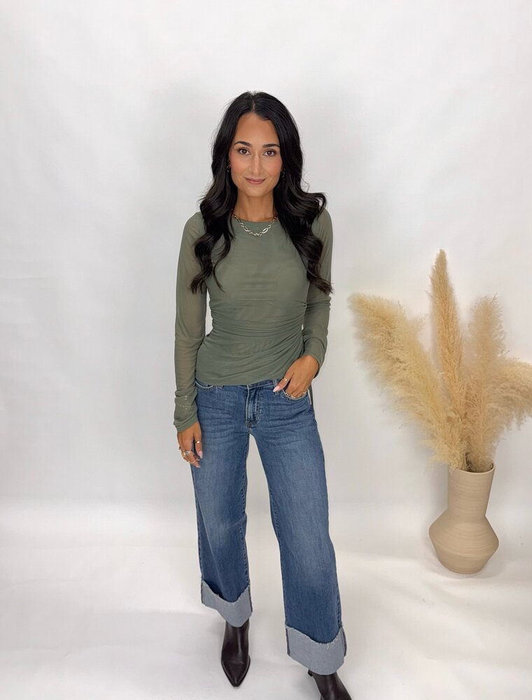 Sunday Edition The Sofia Mesh Top