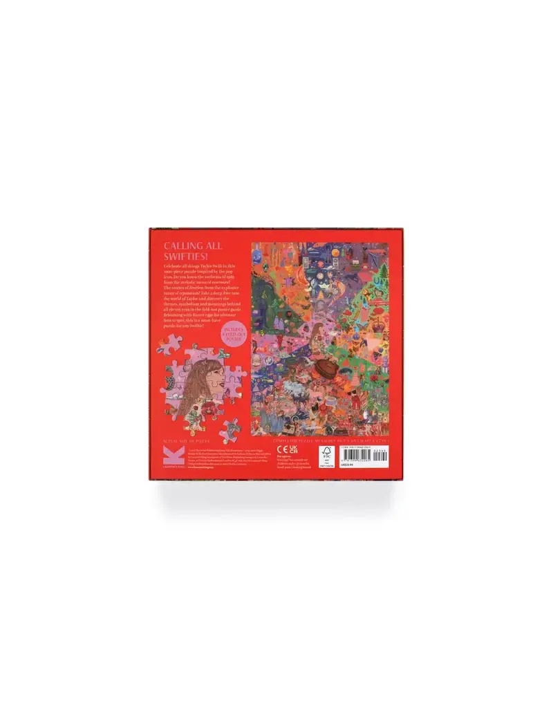 Chronicle Books The World of Taylor Swift 1000 Piece Puzzle