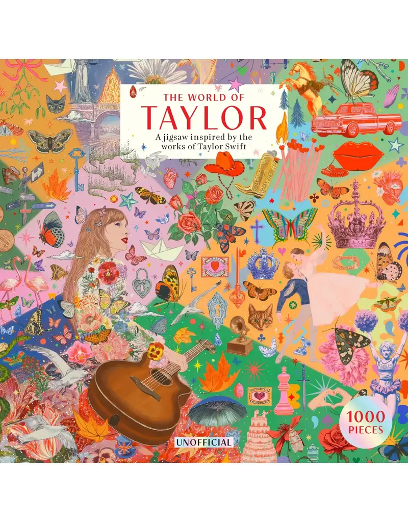 Chronicle Books The World of Taylor Swift 1000 Piece Puzzle