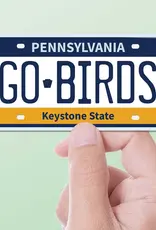 sentinel supply Waterproof Go Birds License Plate Sticker