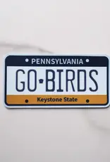 sentinel supply Waterproof Go Birds License Plate Sticker